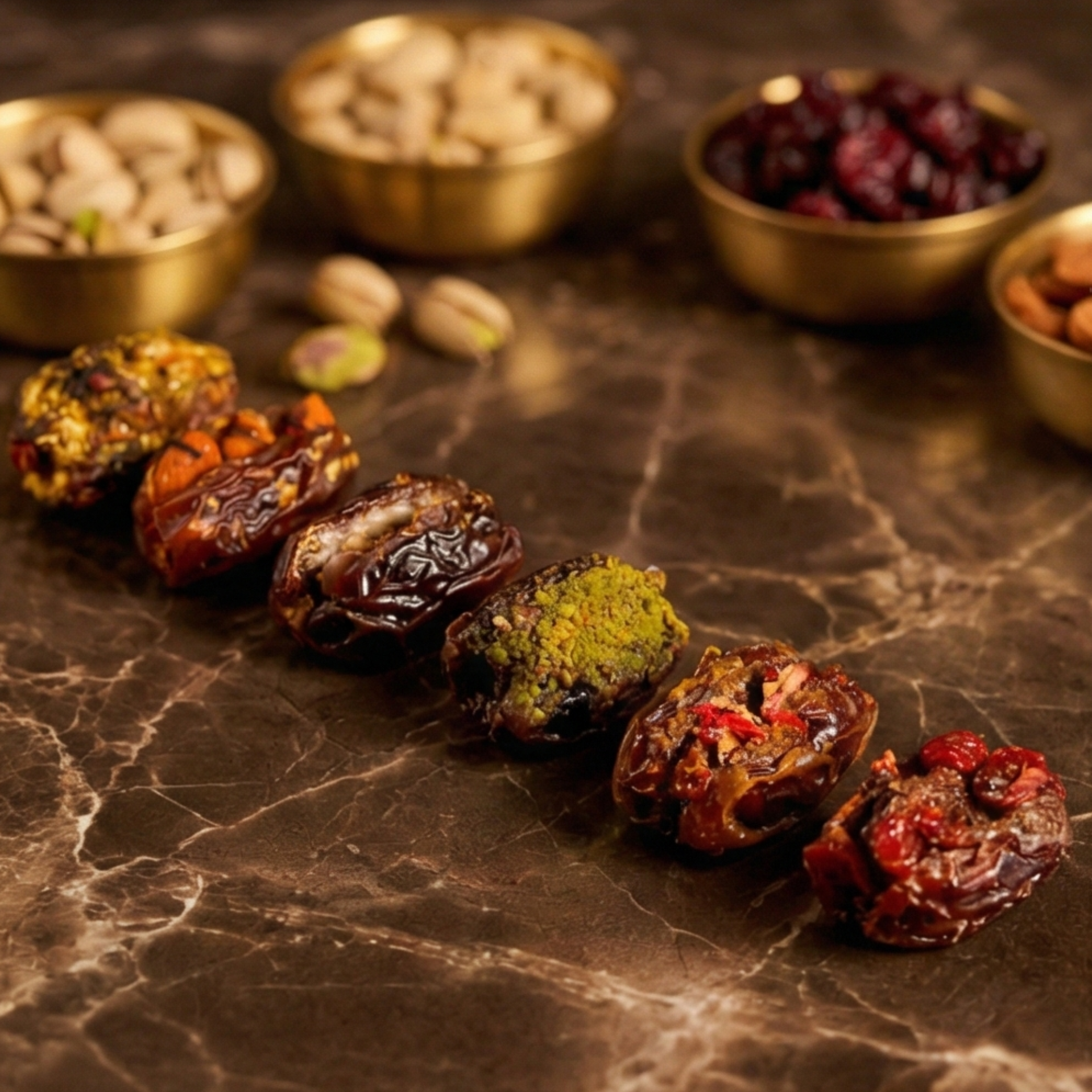 12 Stuffed Medjoul Dates Gift Box