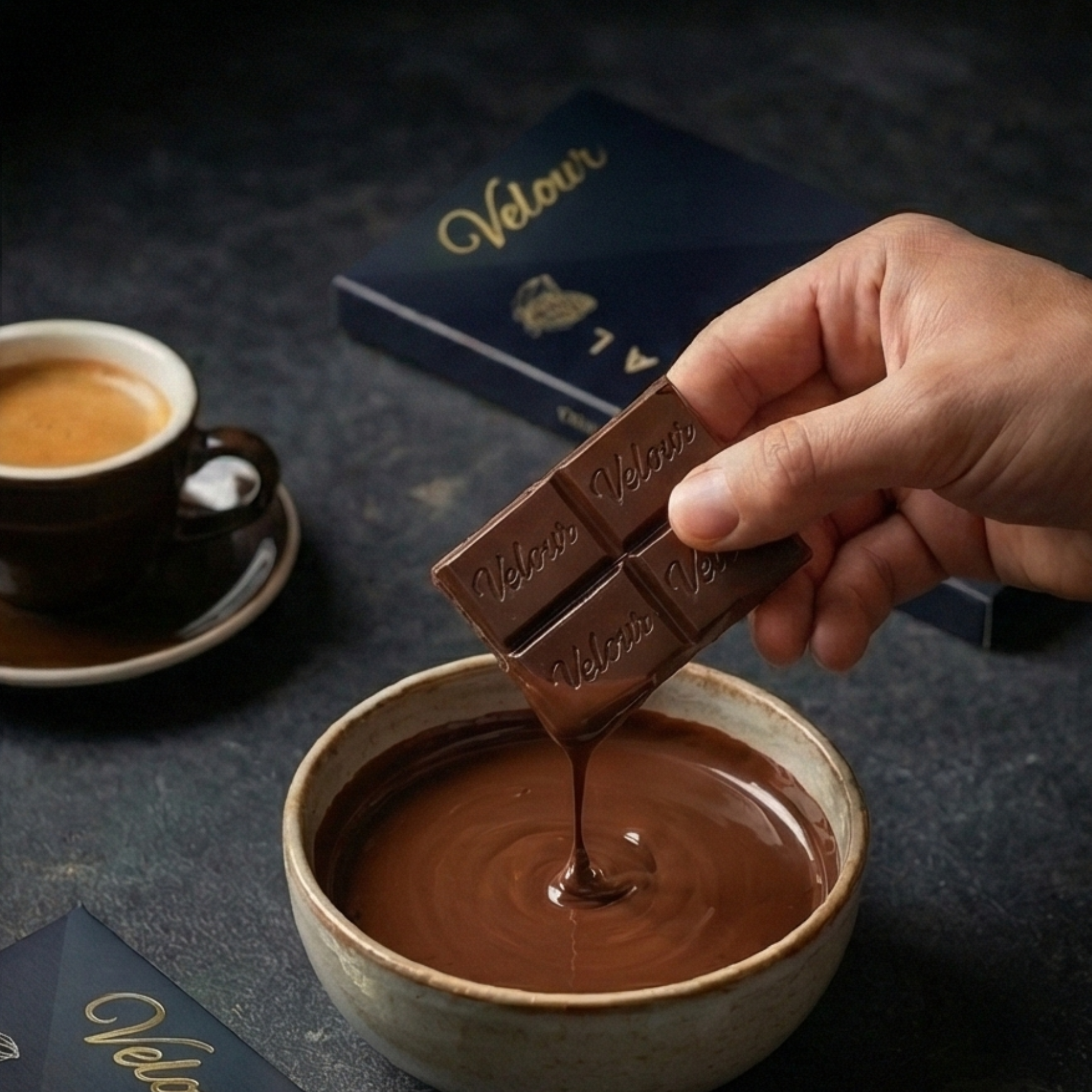 77% Dark Chocolate Bar- Original