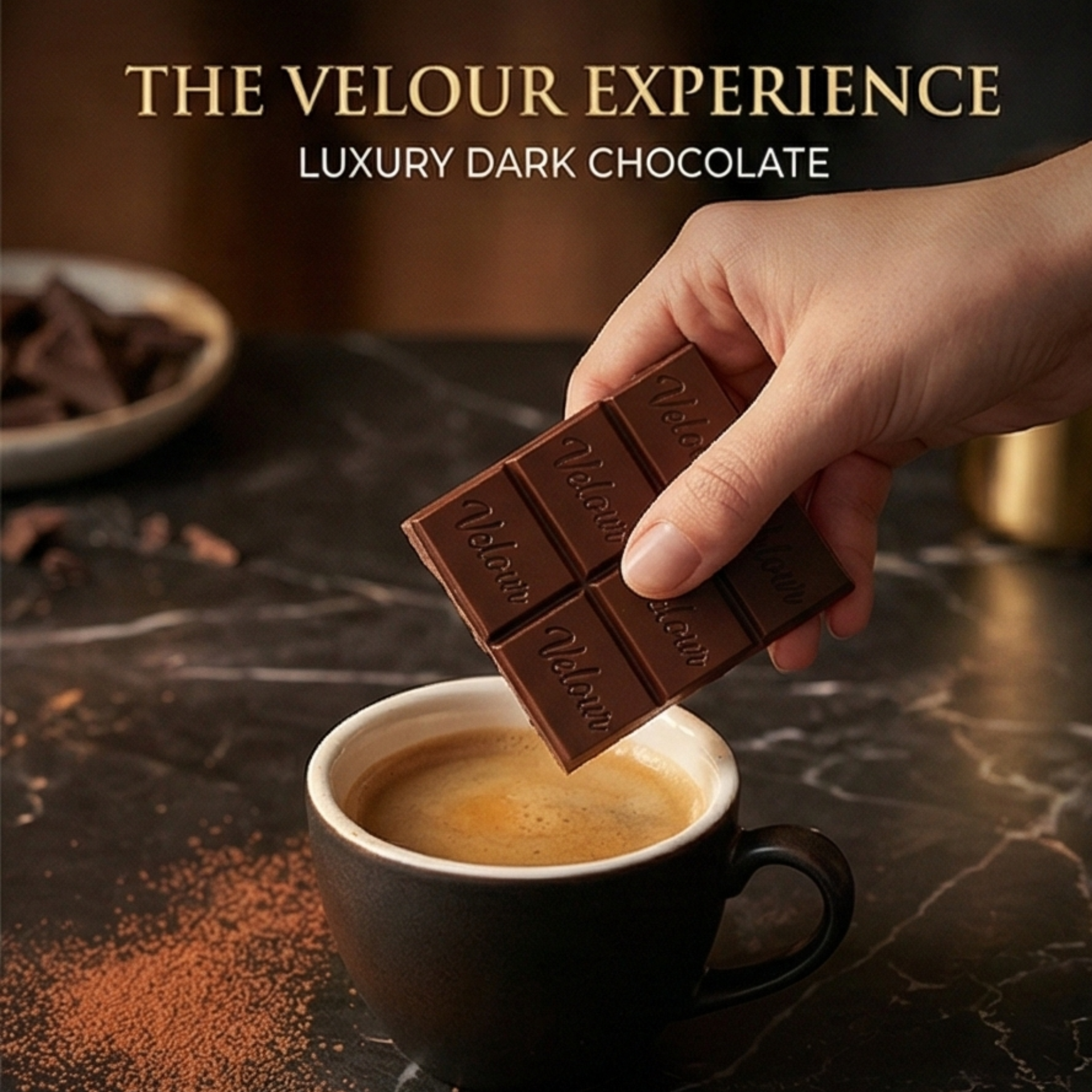 77% Dark Chocolate Bar- Original