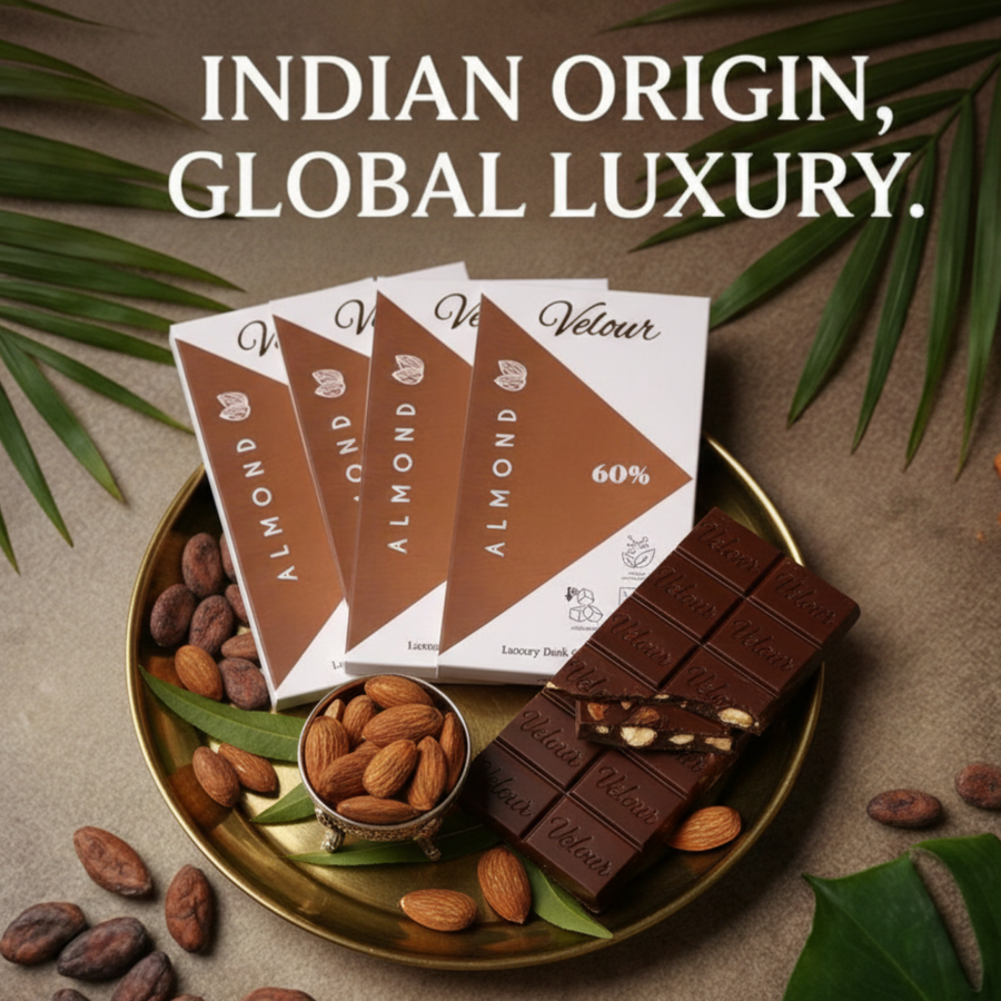 60% Almond Chocolate Bar