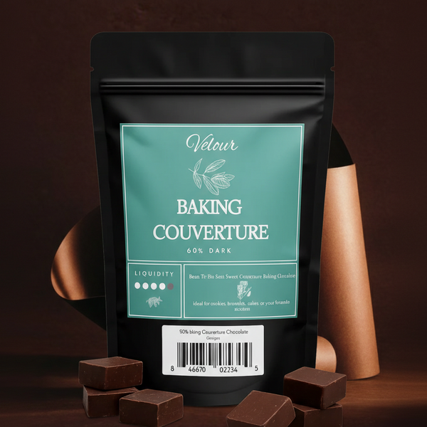 60% Baking Couverture Chocolate - Vegan (250gm)