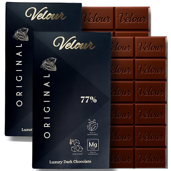 77% Dark Chocolate Bar- Original