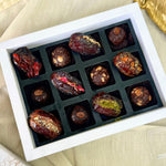 Stuffed Medjoul Dates & Truffles Gift Box - Forest Nectar & Earth's Embrace
