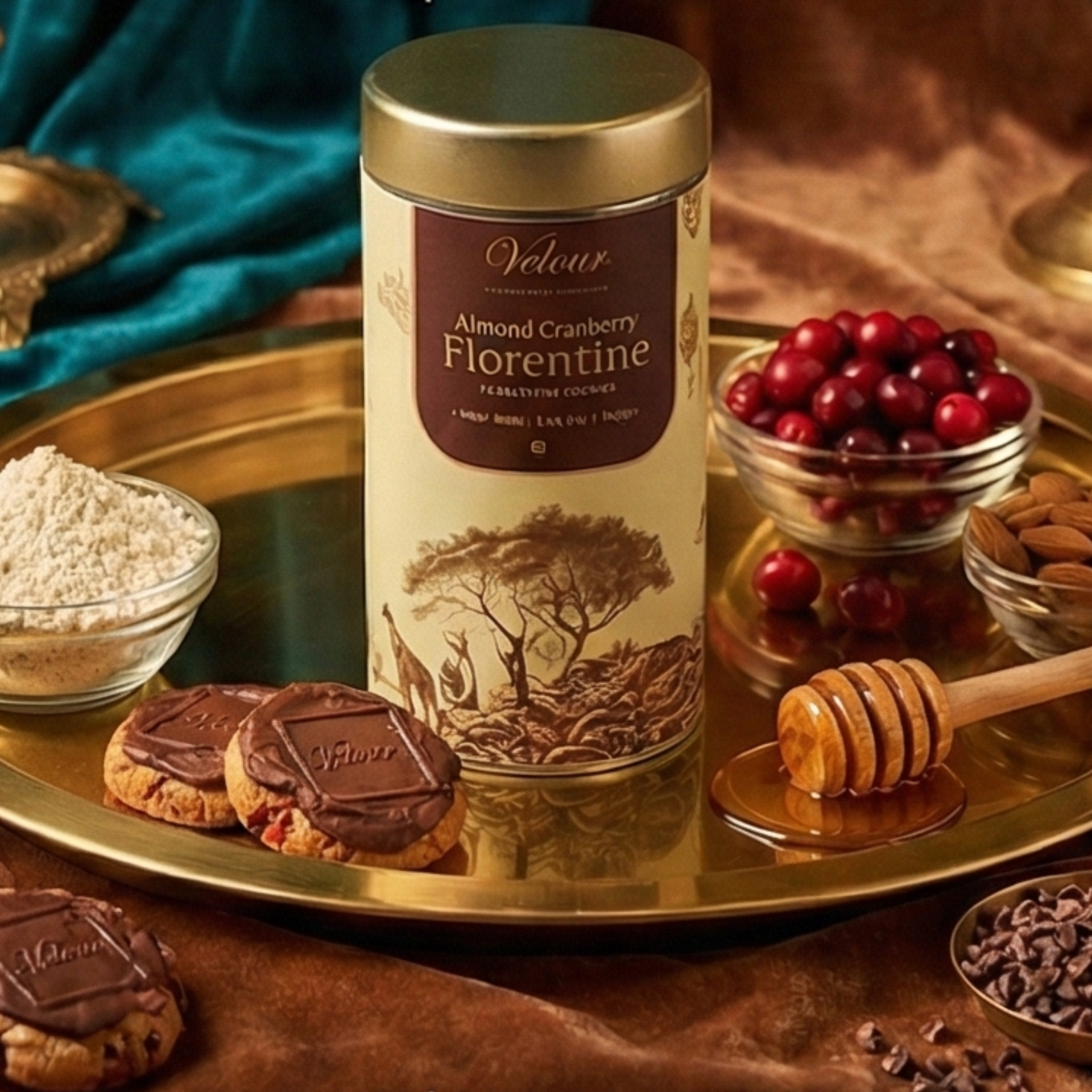 Florentine - Oat Cookies with Dark Chocolate ( PCOS friendly )