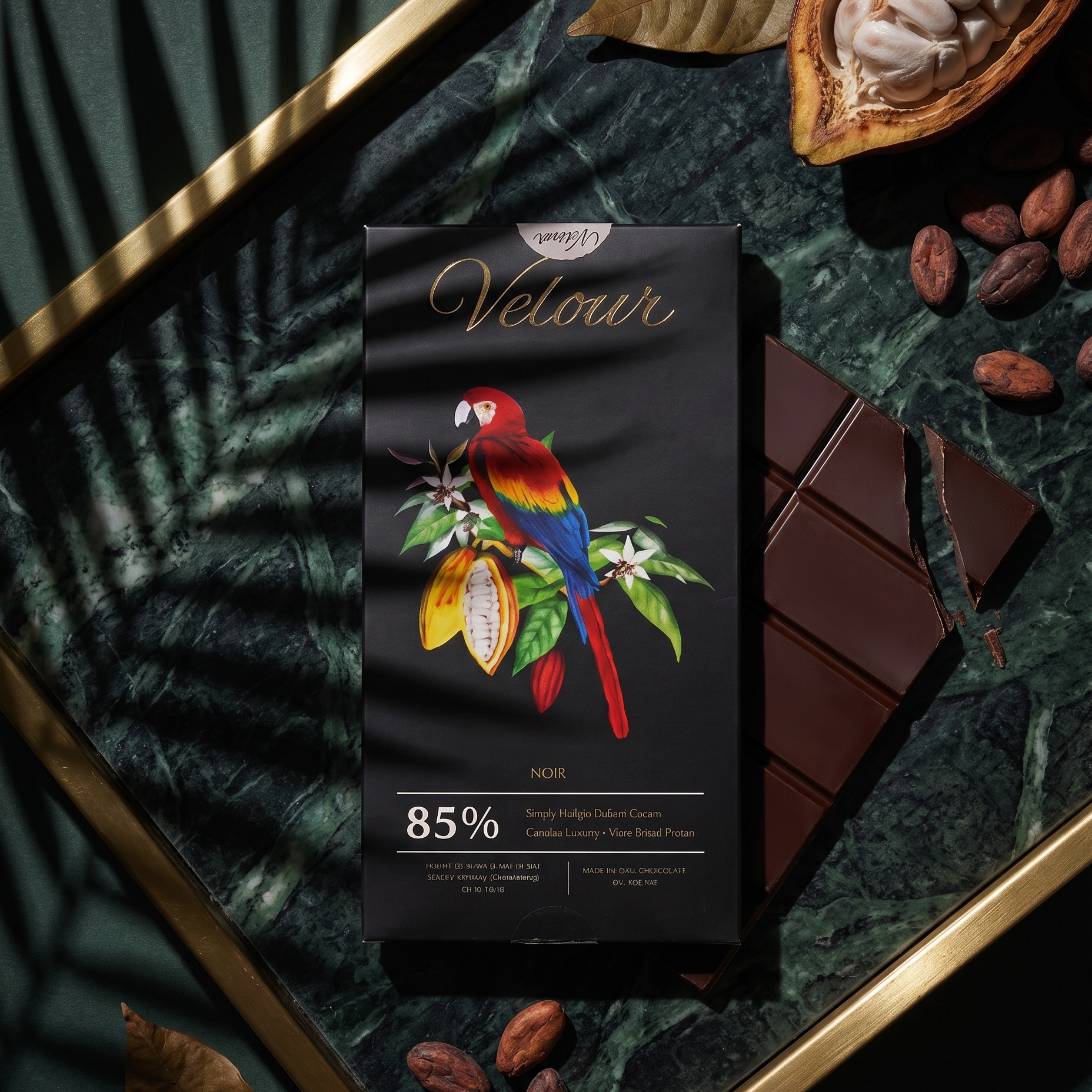 velour noir dark chocolate