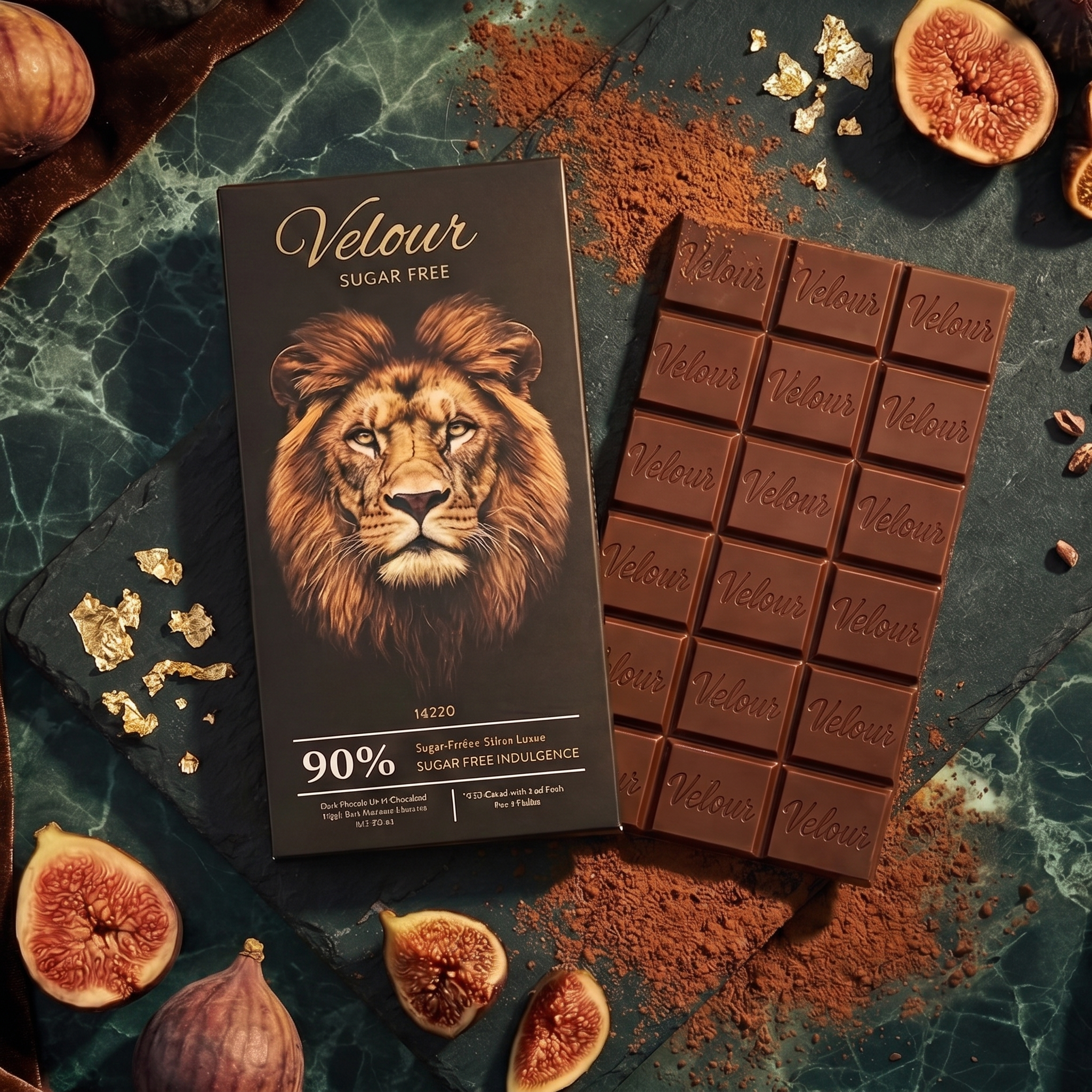 Complete Dark Chocolate Lover Gift Set — Florentine + London Almond Cookies + 90% & 85% Bars