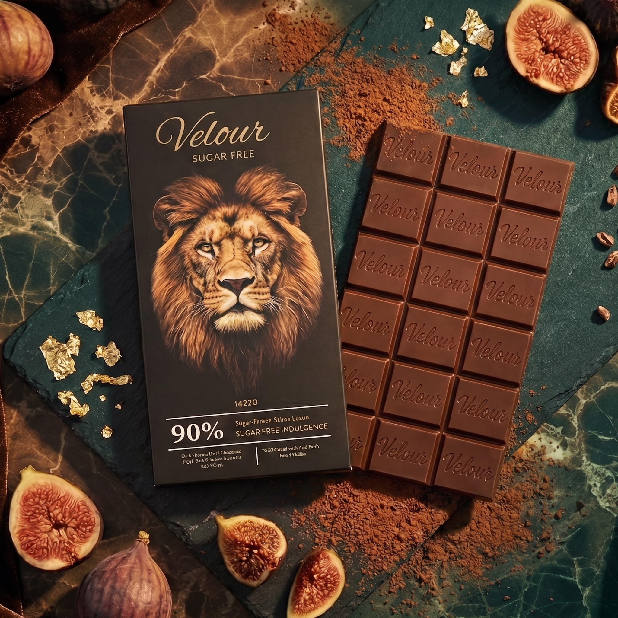 Complete Dark Chocolate Lover Gift Set — Florentine + London Almond Cookies + 90% & 85% Bars