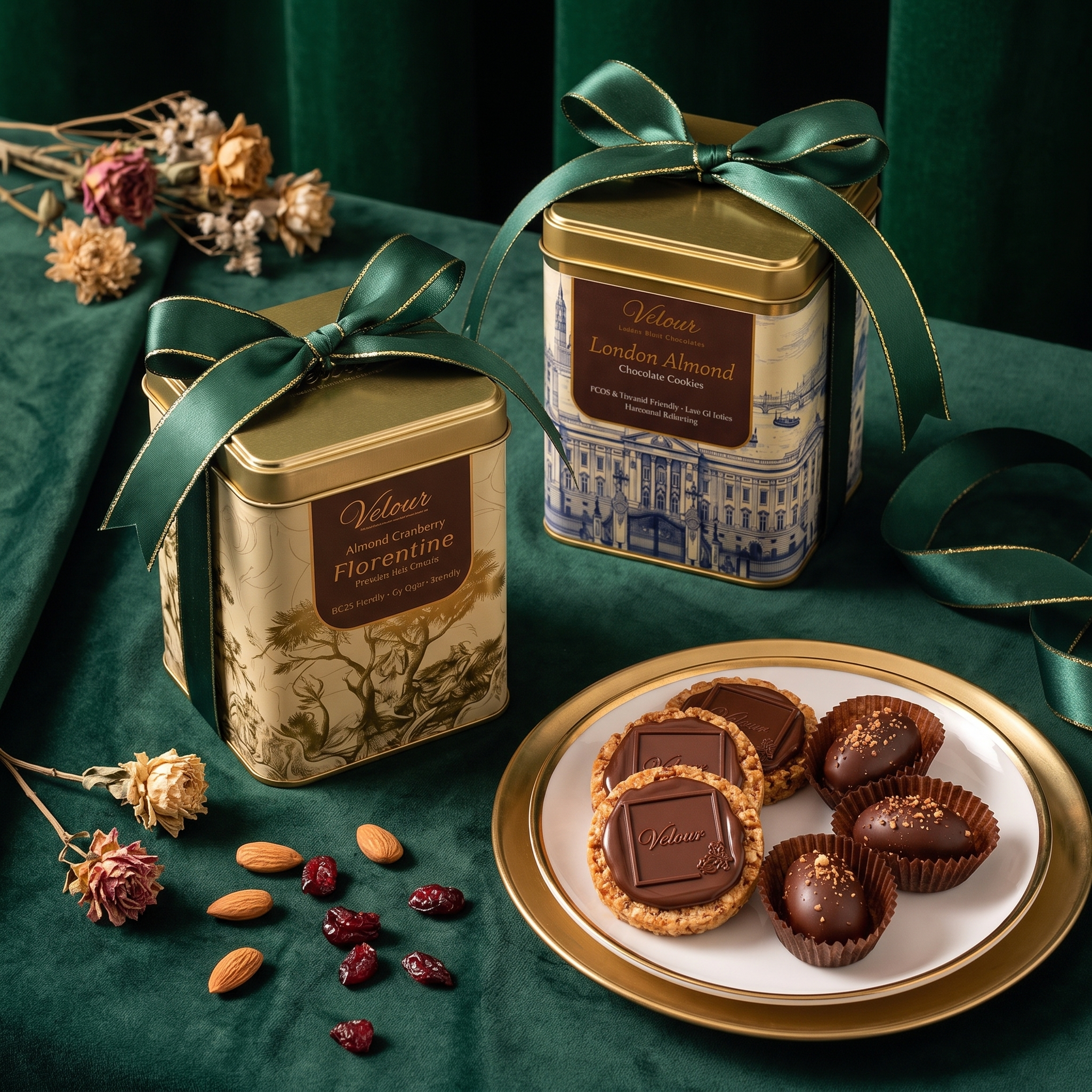 Hormonal-Friendly Cookie Bundle — Florentine & London Almond Cookies